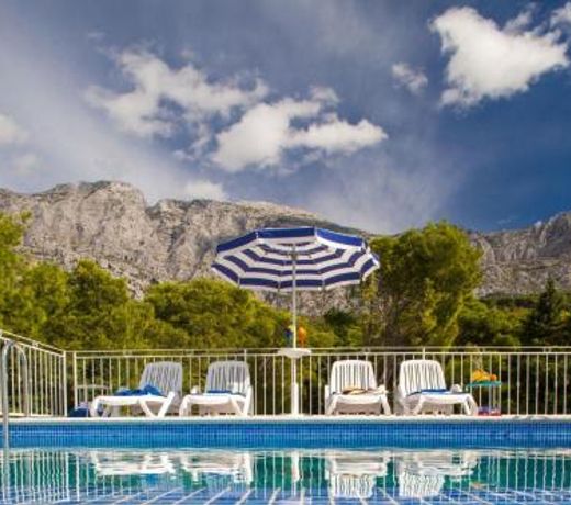Villa Marta in Tucepi, private pool