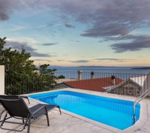 Villa Eli in Brela, private pool