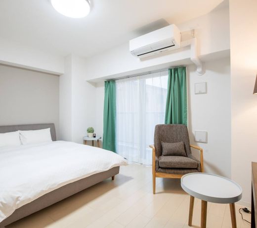 Happy Stay House Osaka Twin Bed Room