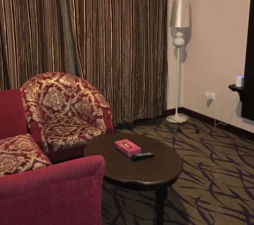 Elegant hotel suite overlooking on Al-Haram