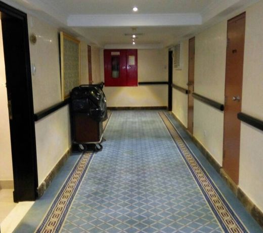 Elegant hotel suite overlooking on Al-Haram