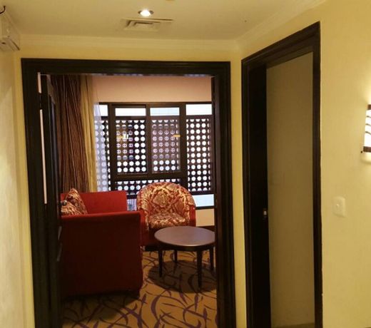 Elegant hotel suite overlooking on Al-Haram