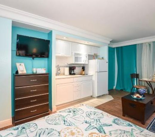 Ocean view studio condo.