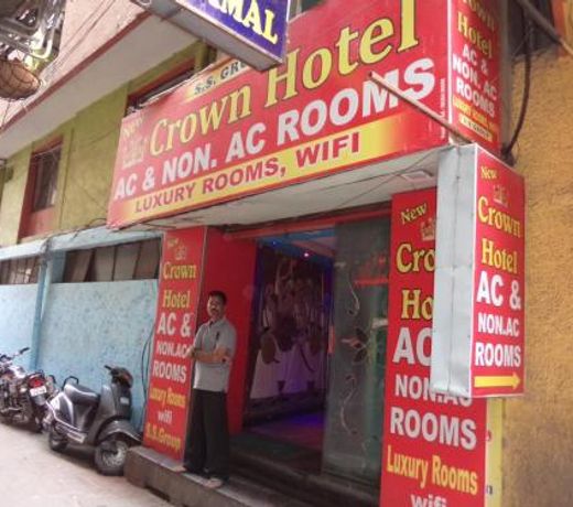 New Crown Hotel (200m from Sarvate Bus Stand)