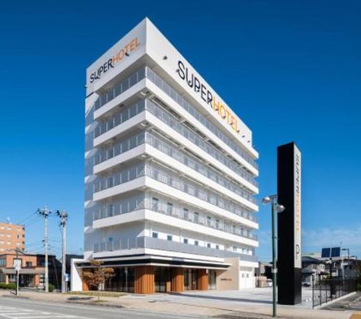 Super Hotel Yamagata Sakurambo-Higashine Station Front