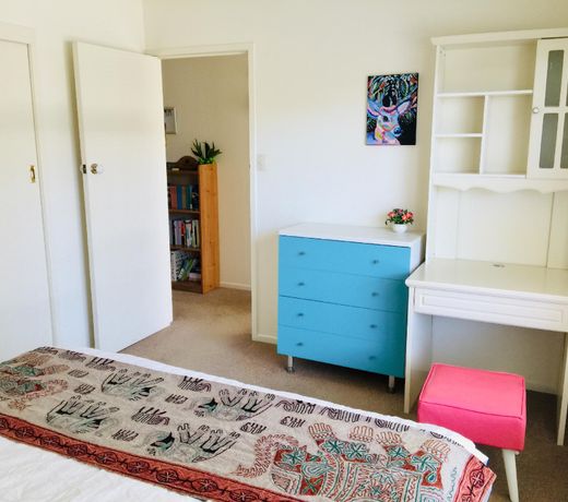 Girl's cozy forest lodge