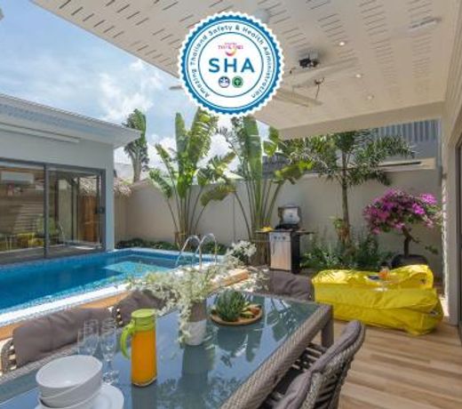 Brand-new Villa Limoncello with beachclub and hotel facilities
