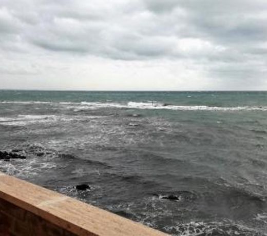 On the sea