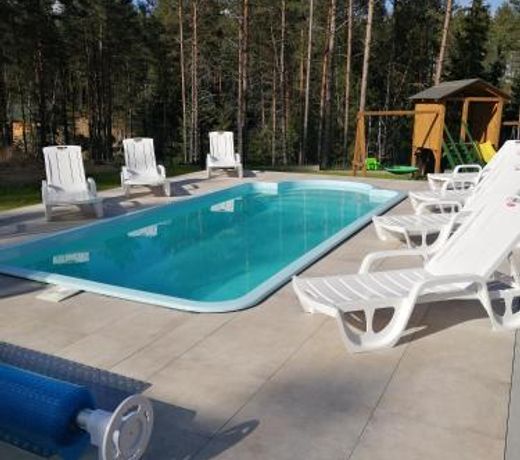 Domek na Kaszubach z sauną i banią ruską