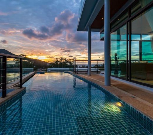 Kamala Seaview villa pool & rooftop jacuzzi