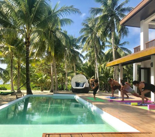 Main House in Alegria Beach, Siargao Island.