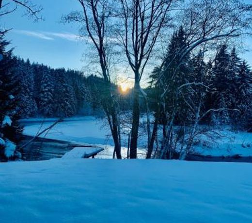 Ferienhaus am See mit Sauna und Whirlpool
