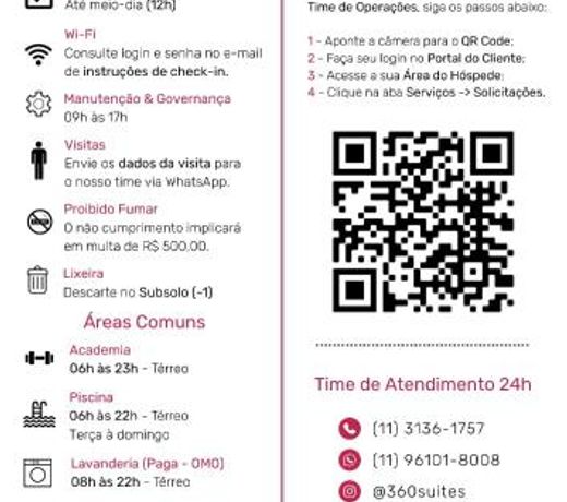 360 SuÃ­tes Se - Apartamentos mobiliados