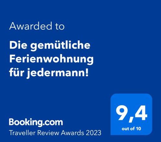 Die gemutliche Ferienwohnung fur jedermann!