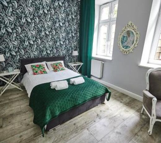 Apartament Zielony DE LUX dla 4 osÃ³b ChorzÃ³w Katowice