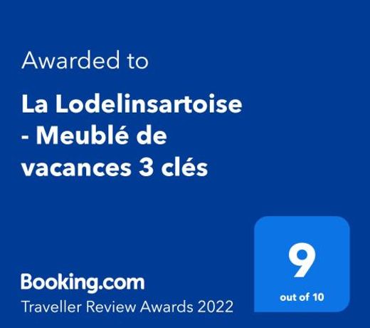La Lodelinsartoise - Meublé de vacances 3 clés