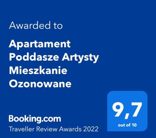 Apartament Poddasze Artysty Mieszkanie Ozonowane