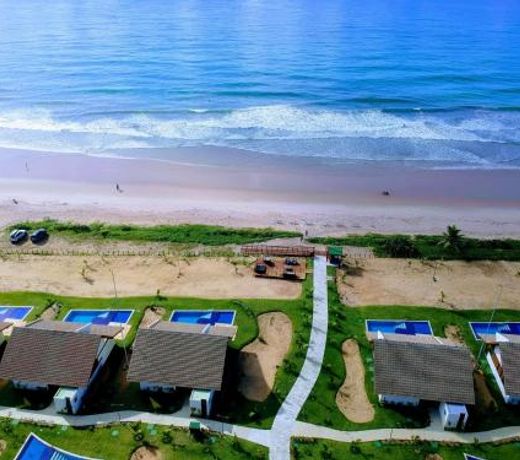 Flat Térreo Beira-Mar no resort Cupe Beach Living em Porto de Galinhas
