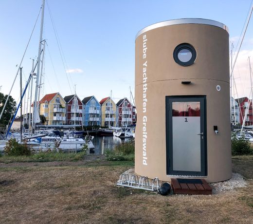 slube am Yachthafen Greifswald