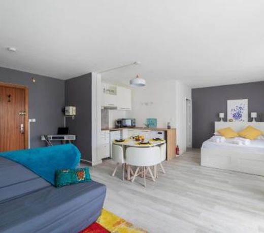 Nice studio with balcony and parking in Villeurbanne near Lyon - Welkeys