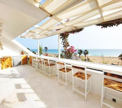 Beach penthouse with rooftopbar and Fiber WiFi, spectacular 180 degrees ocean view