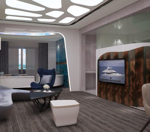 HuangMa holiday yacht view sea resort hotel
