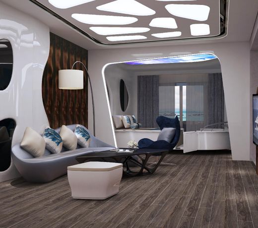HuangMa holiday yacht view sea resort hotel