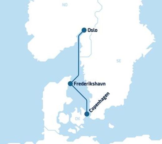 DFDS Ferry - Copenhagen to Oslo