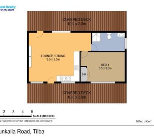 Braeside Cabin One Pinkwood