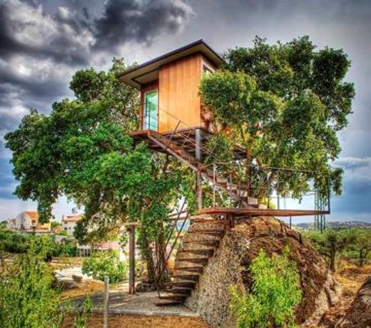 2 bedrooms bungalow with city view shared pool and jacuzzi at Pinhel
