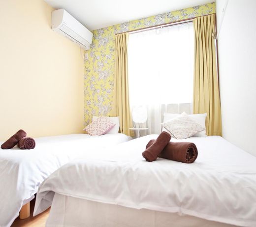 twin bed/15mins to Ueno,Asakusa/Kitakoiwa[Y203]