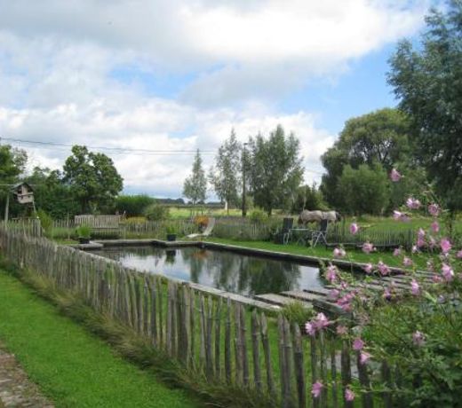 Vakantiehuis in de velden met zwemvijver en Jeu de Boules baan