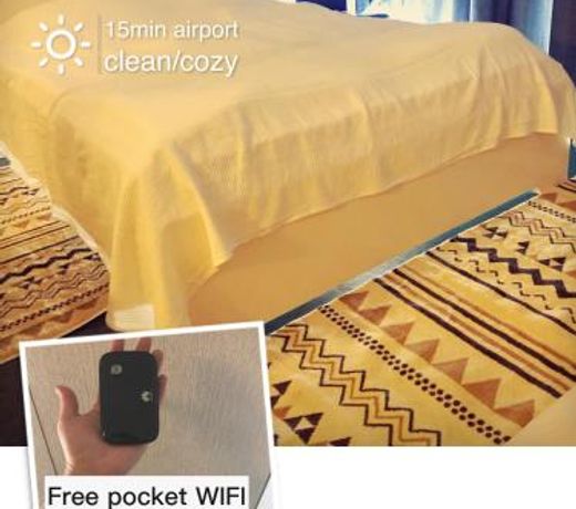 SUPER easy to airport/HKI , full aptment max 4ppl