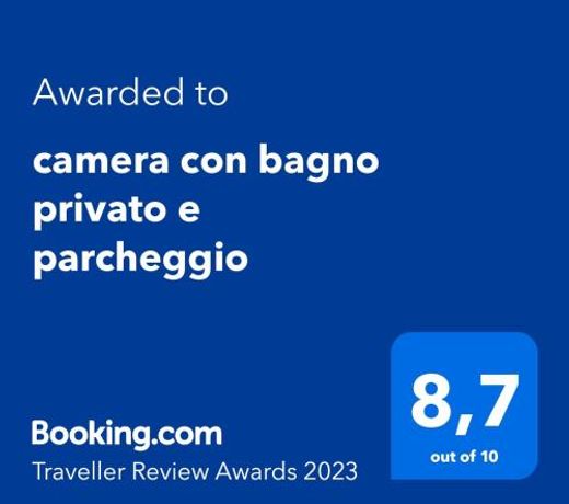 camera con bagno privato e parcheggio