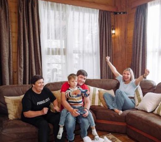 Big Family Chalet with Jacuzzi Rosa Khutor