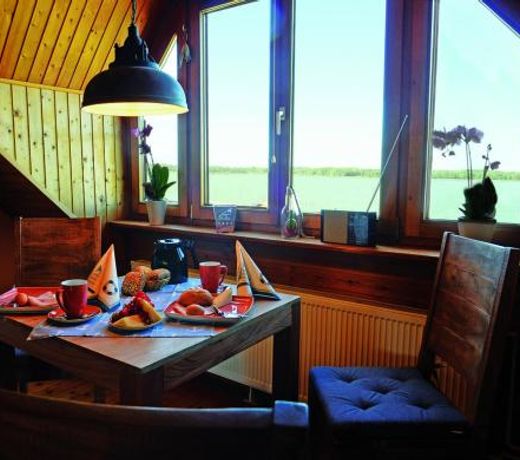 Blick auf den Bodden