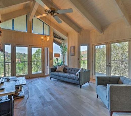 Unique Sedona Home with Mountain Views and Guest House