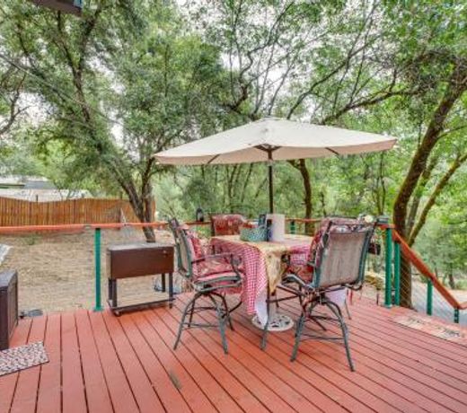 Placerville Cabin with Forest Views - Walk to River!