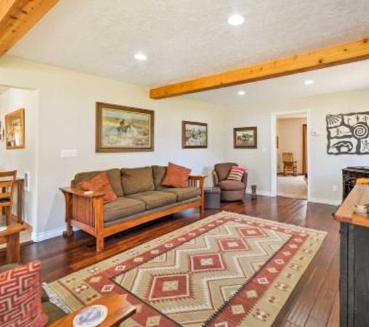 Spacious Mancos River Home with Deck on Creek and Pond!