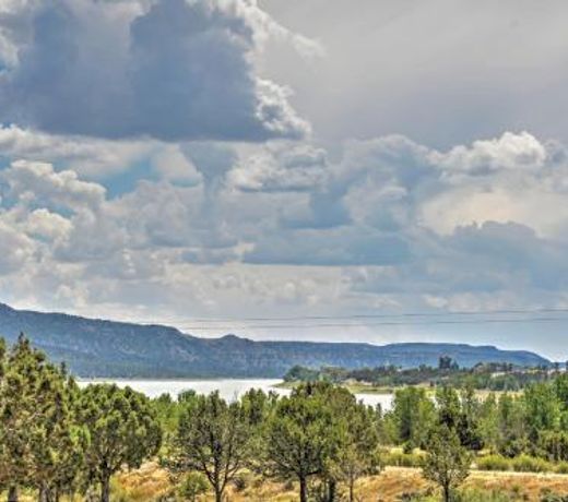 Peaceful Cabin with Deck 1 Mile to Navajo Lake!