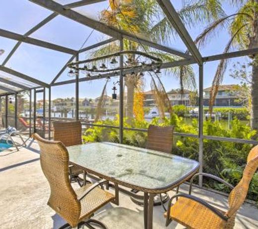 Tropical Apollo Beach House with Heated Pool and Dock!