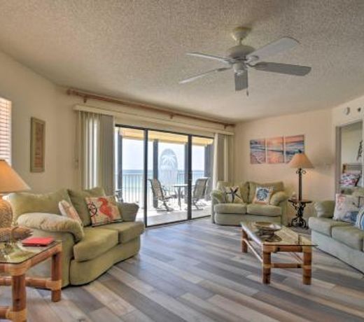 Indian Shores Condo with Pool and Sunset Beach View!