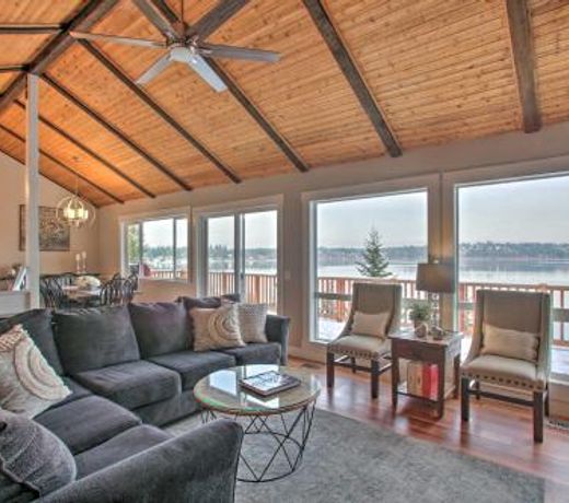 Hillside Home with Dock, 10 Min to Coeur dAlene