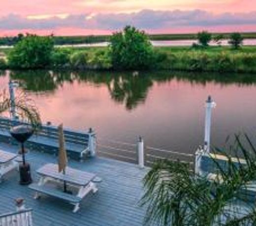 Waterfront Villa with Deck - 23 Mi to French Quarter!