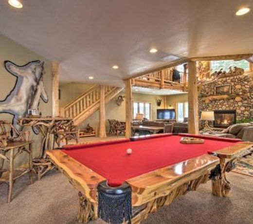 Expansive Ruth Lake Home with Dock, Firepit and Beach!