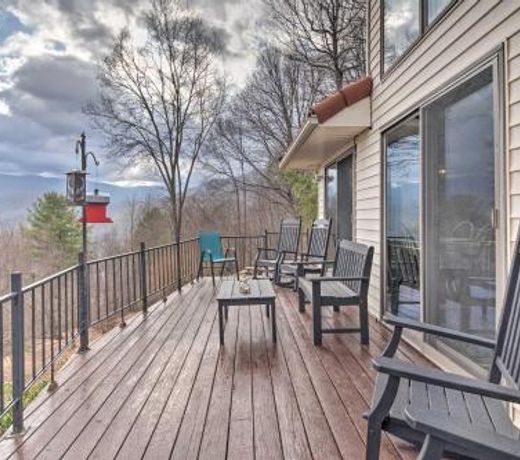 Burnsville Hideaway with Deck and Panoramic Mtn Views