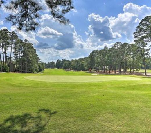Quiet Pinehurst Condo with Patio on Golf Course!