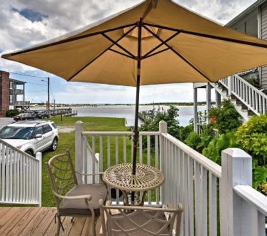 Historic Swansboro Studio with Intracoastal View!