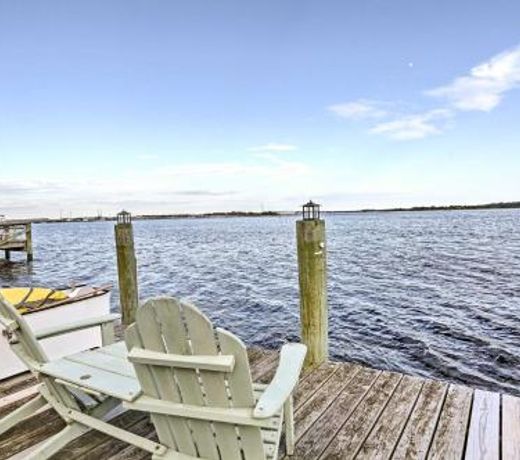 Serenity by the Sea Home with Dock - 6 Mi to Beach!