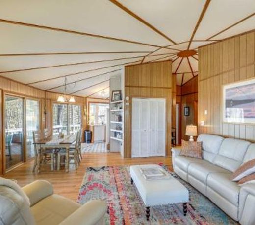 Mountaintop Wolf Laurel Home with Views and Amenities!